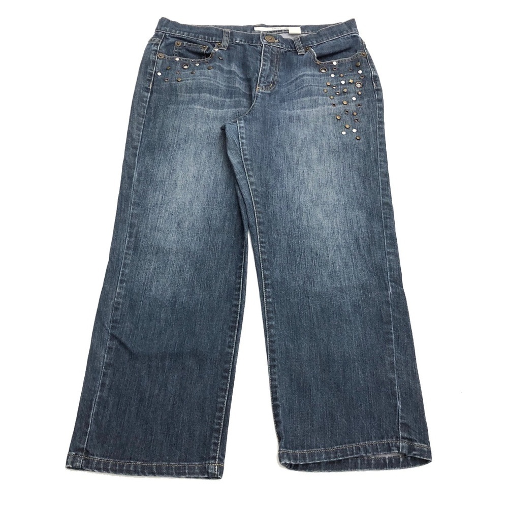DKNY So Low Lita‎ Cropped Women's size 10 Dark